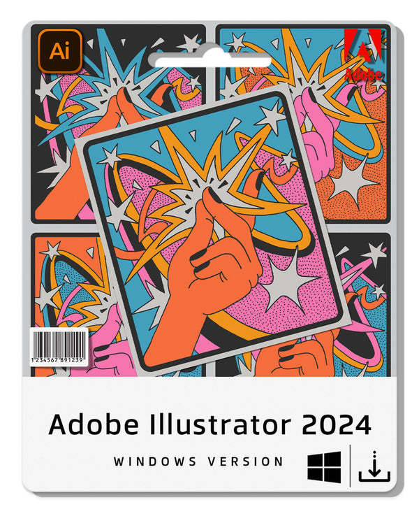 Adobe Illustrator 2024 Full Version (Windows)