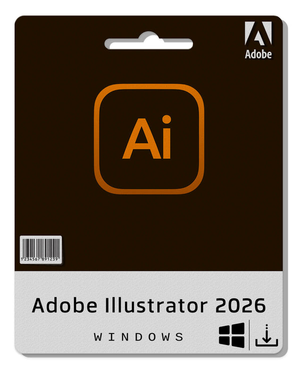 Adobe Illustrator 2026 Lifetime License Windows
